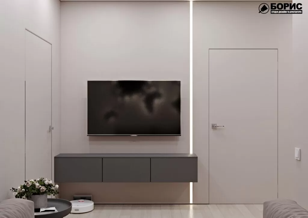 Дизайн квартиры 55 м2