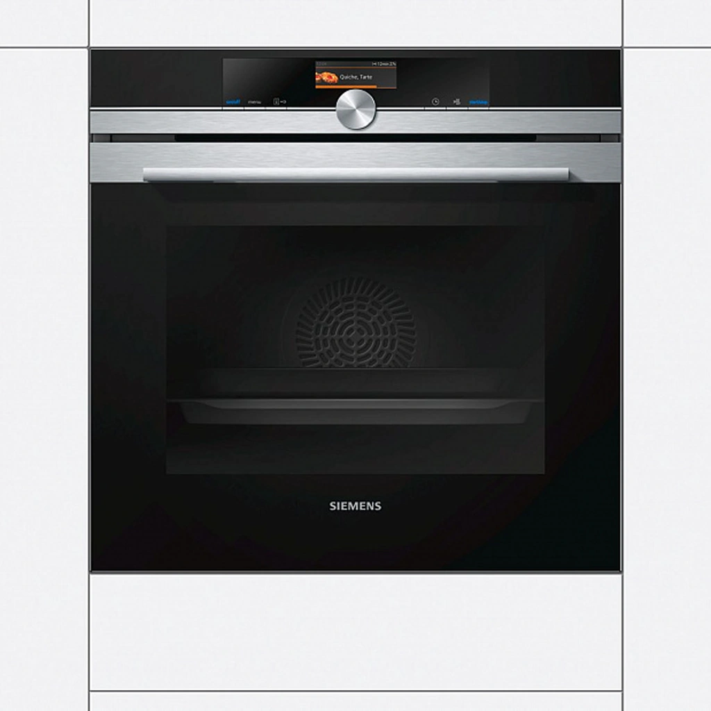 Духовка Siemens з функцією приготування на пару