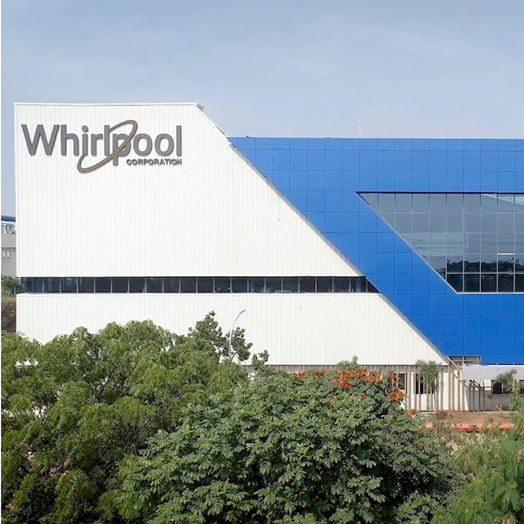 Фасад будівлі бренду Whirlpool