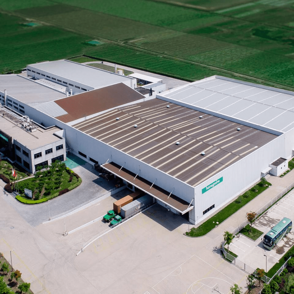 Фасад виробництва Hansgrohe