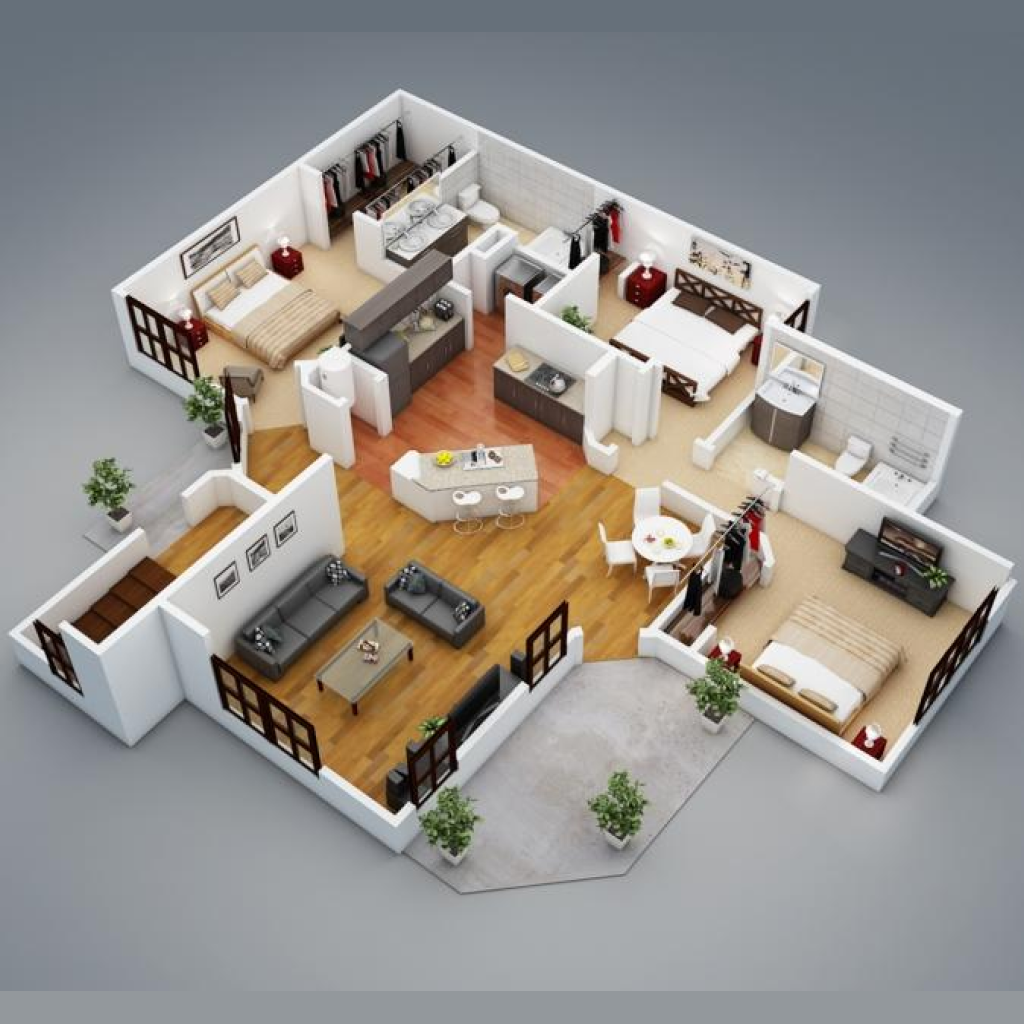 Программа для дизайна интерьера Floorplan 3d