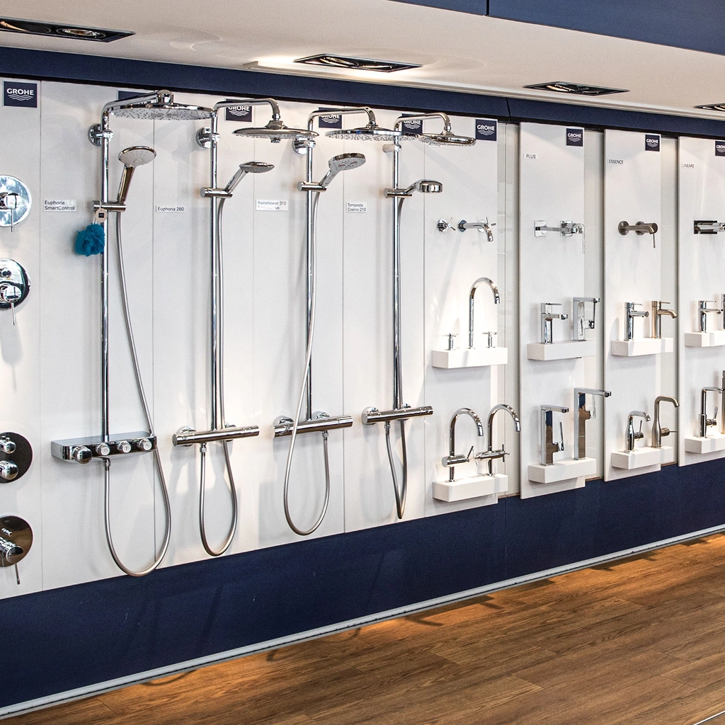 Интерьер фирменного шоурума grohe