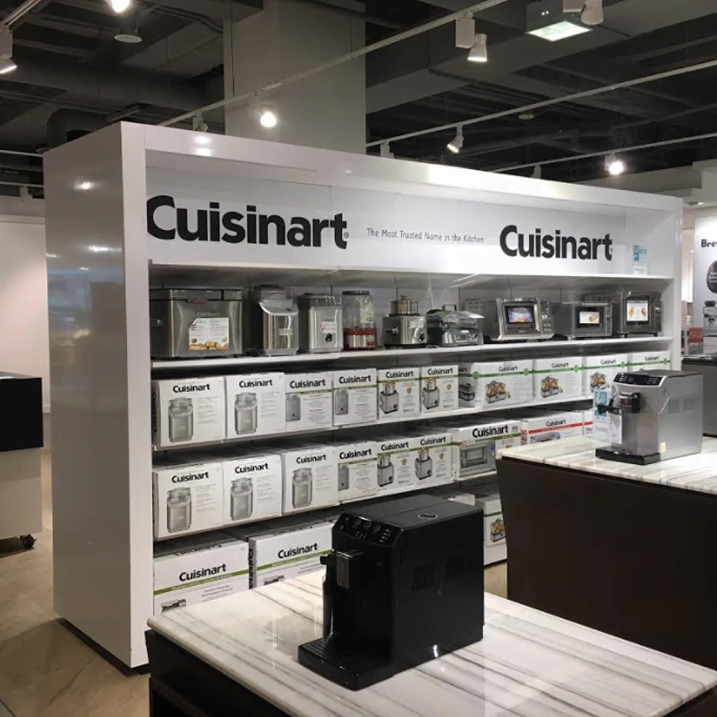 Інтер'єр фірмового шоуруму cuisinart
