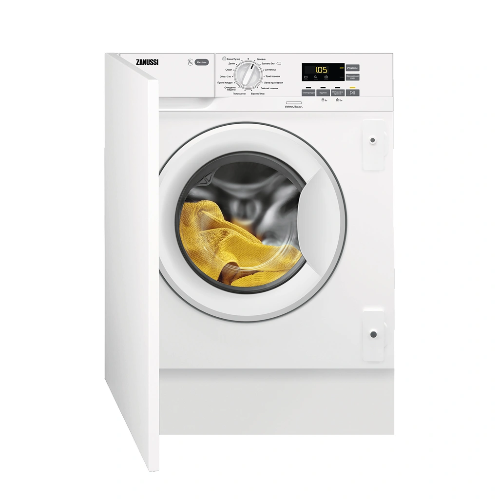 Компактная встраиваемая стиралка Zanussi для небольшой квартиры