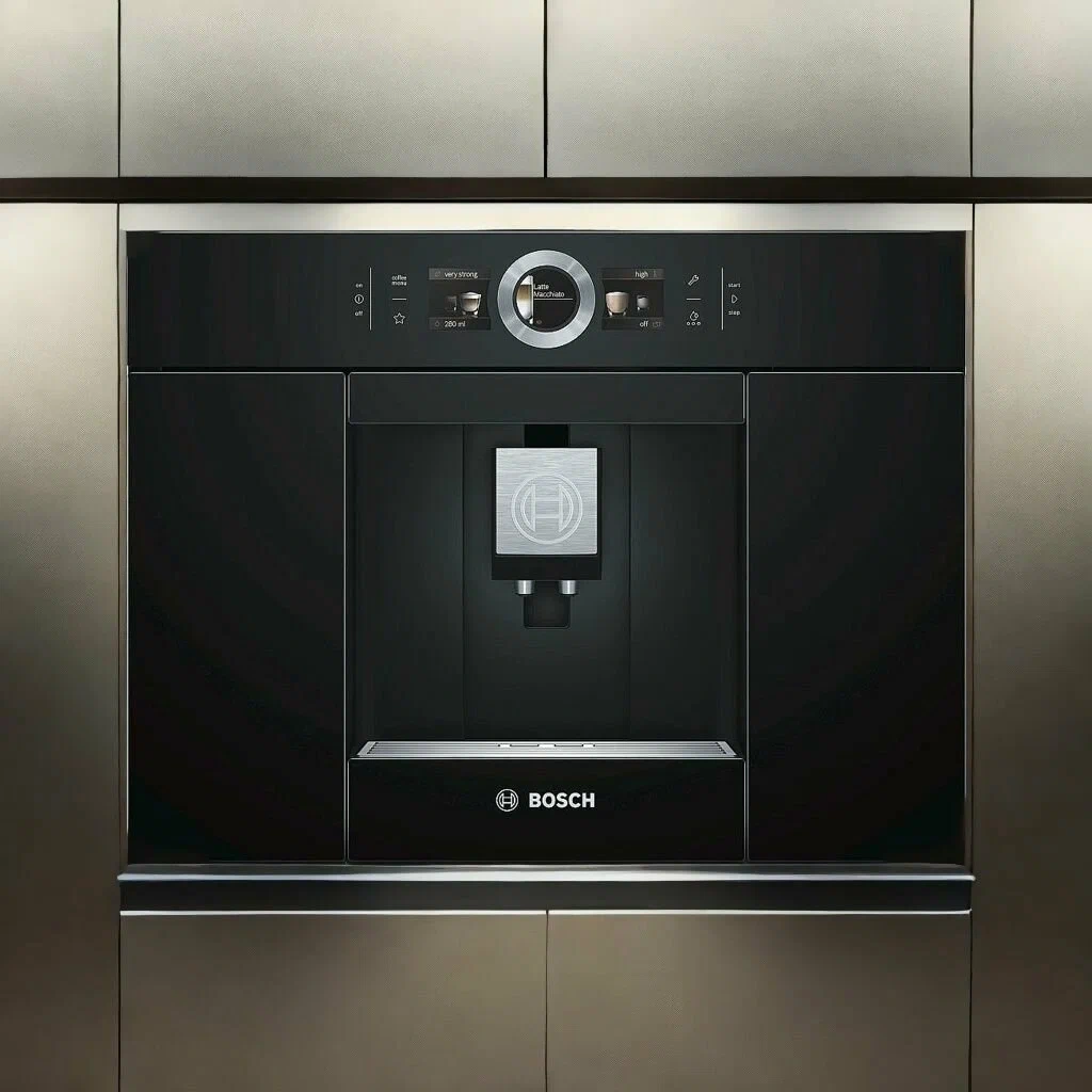 Техника Bosch в интерьере кухни премиум класса