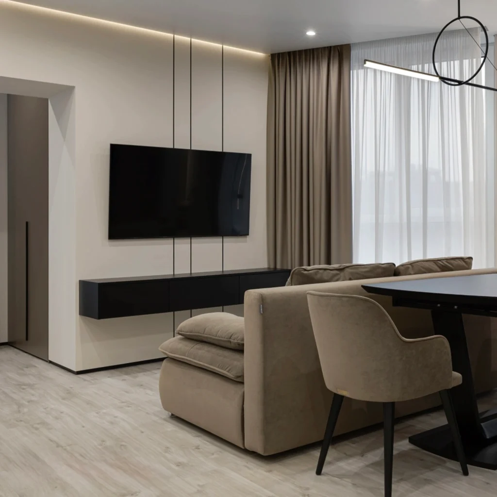 Дизайн интерьера и ремонт квартиры в ЖК «Podil Plaza & Residence»