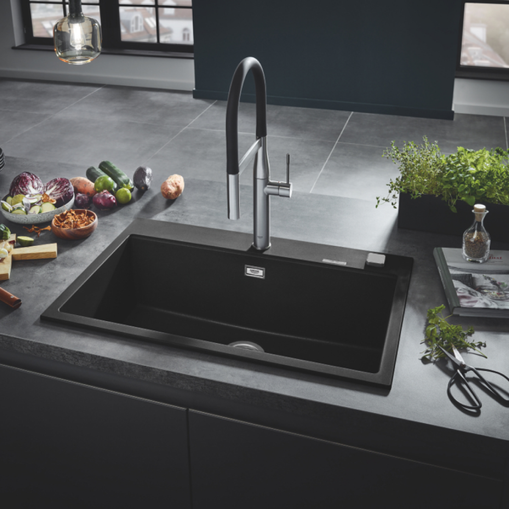 Дизайн кухонной мойки от бренда Grohe