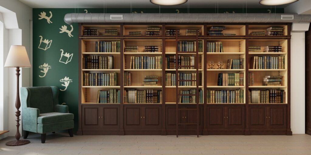 Дизайн-проект интерьера книжного магазина «Readeat»