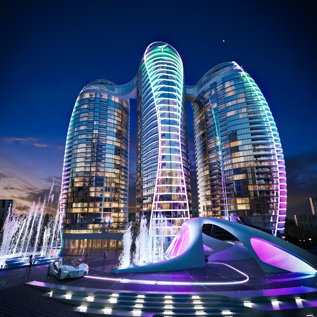 Дизайн экстерьера ЖК Тaryan Тowers